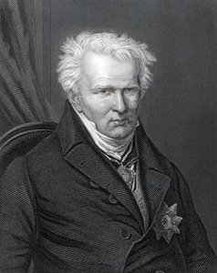 Alexander von Humboldt, metszett C. Cook alkotó: Emma Gaggiotti Richards