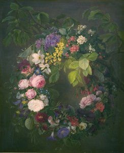 Virágkoszorú alkotó: Emma Thomsen