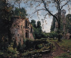 A Bastion des Ormes, a Château de Clisson belseje alkotó: Emmanuel Lansyer