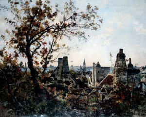 Chevalot tornya este, 1885 alkotó: Emmanuel Lansyer
