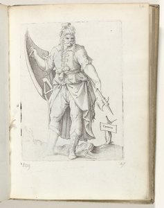 Tatarus (cím a tárgyon) Tartaarse krijgsman Korunk különböző nemzeteinek attitűdjei (sorozat címe)