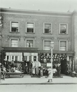7-8 Gainsborough Road: homlokzati magasságok, London, 1899 alkotó: English Photographer
