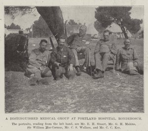 Kiváló orvosi csoport a rondebosch-i Portland Kórházban alkotó: English Photographer
