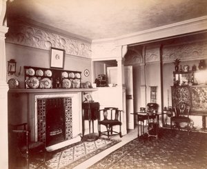 Norman Shaw ház Hampsteadben alkotó: English Photographer