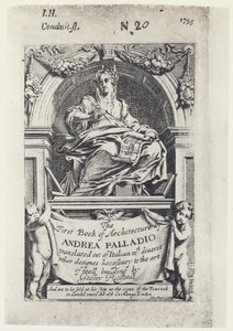 A Palladio, The First Book of Architecture, Tr G Richards 1668 (f/w fotó) alkotó: English Photographer