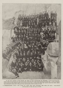 Emlékezés, HRH York hercege és a HMS Melampus tisztjei és emberei alkotó: English Photographer