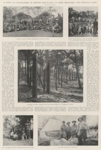 Válasz a brit embertelenség vádjára a búr foglyokat, a bermudai táborokat alkotó: English Photographer