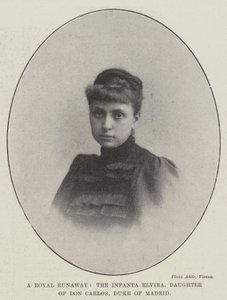 Királyi szökevény, az Infanta Elvira, Don Carlos, Madrid hercegének lánya alkotó: English Photographer