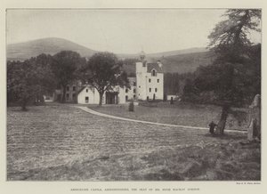 Abergeldie kastély, Aberdeenshire, Hugh Mackay Gordon úr székhelye