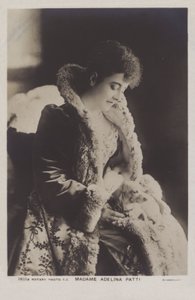 Adelina Patti, olasz szoprán koloratúra alkotó: English Photographer