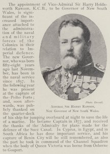 Sir Harry Rawson admirális, Új-Dél-Wales új kormányzója alkotó: English Photographer