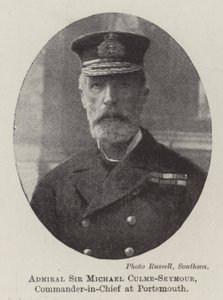Sir Michael Culme-Seymour admirális, Portsmouth főparancsnoka
