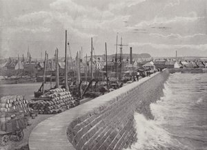 Arbroath, a védőfal alkotó: English Photographer