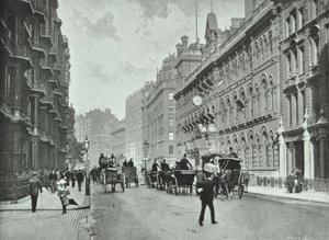 Army and Navy Stores, Victoria Street, Westminster LB: keletre nézve a Francis Streeten, 1895 alkotó: English Photographer
