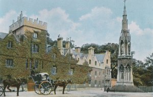 Balliol Főiskola és Mártírok emlékműve alkotó: English Photographer