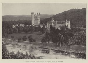 Balmoral kastély, Aberdeenshire, a Queens Highland rezidencia