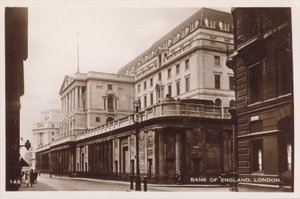 Bank of England, London (f/w fotó) alkotó: English Photographer