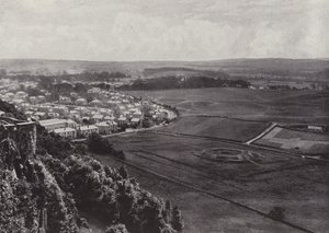 Bannockburn, a Stirling kastélyból alkotó: English Photographer