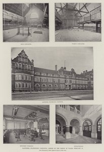 A Battersea Polytechnic Institute, amelyet a walesi herceg nyitott meg február 24-én alkotó: English Photographer