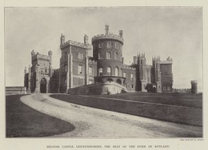 Belvoir kastély, Leicestershire, Rutland hercegének székhelye alkotó: English Photographer