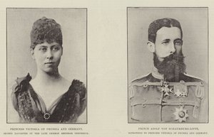 Viktória porosz hercegnő eljegyzése alkotó: English Photographer