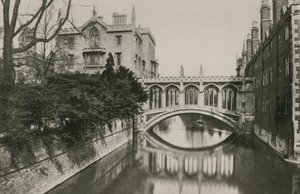 Sóhajok hídja, St Johns College, Cambridge alkotó: English Photographer