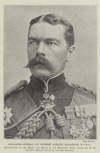 Sir Herbert Horatio Kitchener dandártábornok, KCMG alkotó: English Photographer