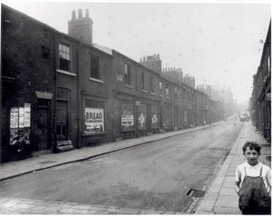 Byron Street, Leylands, Leeds, 1935. augusztus 14 alkotó: English Photographer