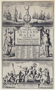 C Saxton, The Shires of England, G Willdey alkotó: English Photographer