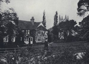 Canon Kingsley és otthona, Eversley Rectory, Hampshire (f/w fotó) alkotó: English Photographer