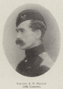A G Dallas kapitány, 16. Lancers alkotó: English Photographer