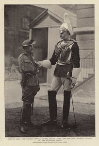 Ames kapitány, a brit hadsereg legmagasabb tisztje és a tiszteletreméltó Maurice Gifford, a rhodesiai ló alkotó: English Photographer
