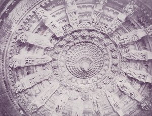 Faragott mennyezet, Jain templom, Abu-hegy alkotó: English Photographer