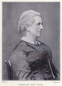 Charlotte Mary Yonge (fekete-fehér fotó) alkotó: English Photographer