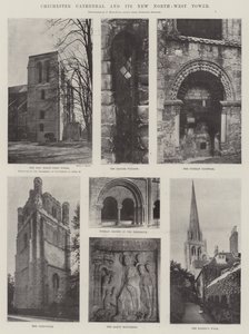 Chichester katedrálisa és új északnyugati tornya alkotó: English Photographer