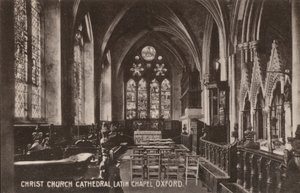 Christ Church Cathedral, Latin Chapel, Oxford (f/w fotó) alkotó: English Photographer