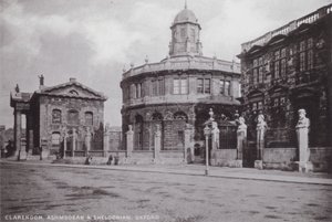 Clarendon, Ashmodean és Sheldonian, Oxford alkotó: English Photographer