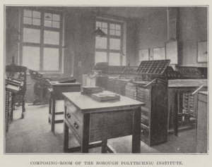 A Borough Polytechnic Institute zeneszerző terme alkotó: English Photographer