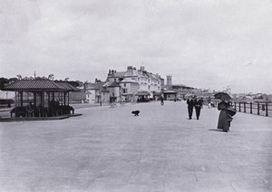 Cornwall: The Promenade, Penzance (f/w fotó) alkotó: English Photographer