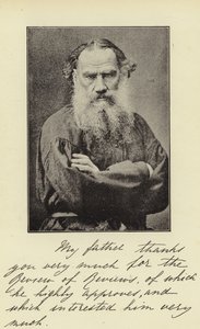 Tolsztoj gróf alkotó: English Photographer