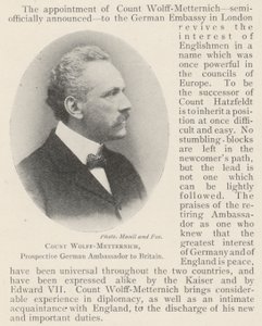 Wolff-Metternich gróf, leendő német nagykövet Nagy-Britanniában alkotó: English Photographer