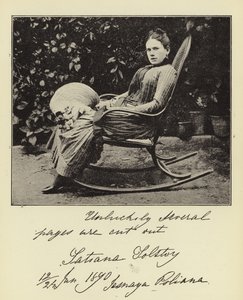 Gräfin Tatiana Tolstoi von English Photographer