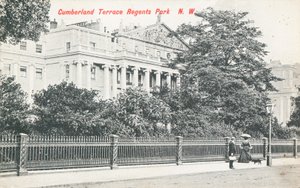 Cumberland terasz a Regents Parkban alkotó: English Photographer