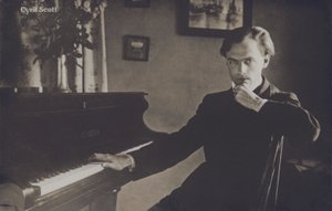 Cyril Scott, angol zeneszerző, író és költő (f/w fotó) alkotó: English Photographer