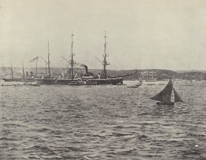 A HMS Calliope indulása alkotó: English Photographer