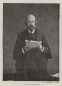 Dr. Birkbeck Hill alkotó: English Photographer