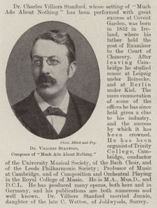 Dr. Villiers Stanford, a Sok zaj a semmiért zeneszerzője alkotó: English Photographer
