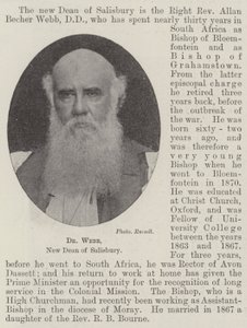 Dr. Webb, Salisbury új dékánja alkotó: English Photographer