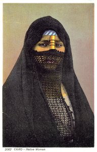 Egyiptomi nők (színes fotó) alkotó: English Photographer