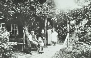 Elder Road: Rose Cottage, 1890 alkotó: English Photographer